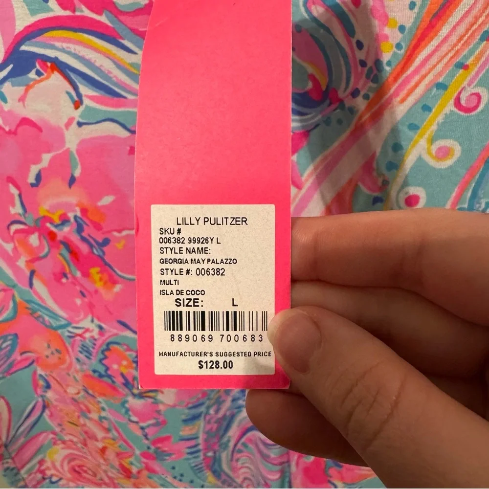 Georgia May Palazzo Pants in Isla De Coco - Picture 3 of 4